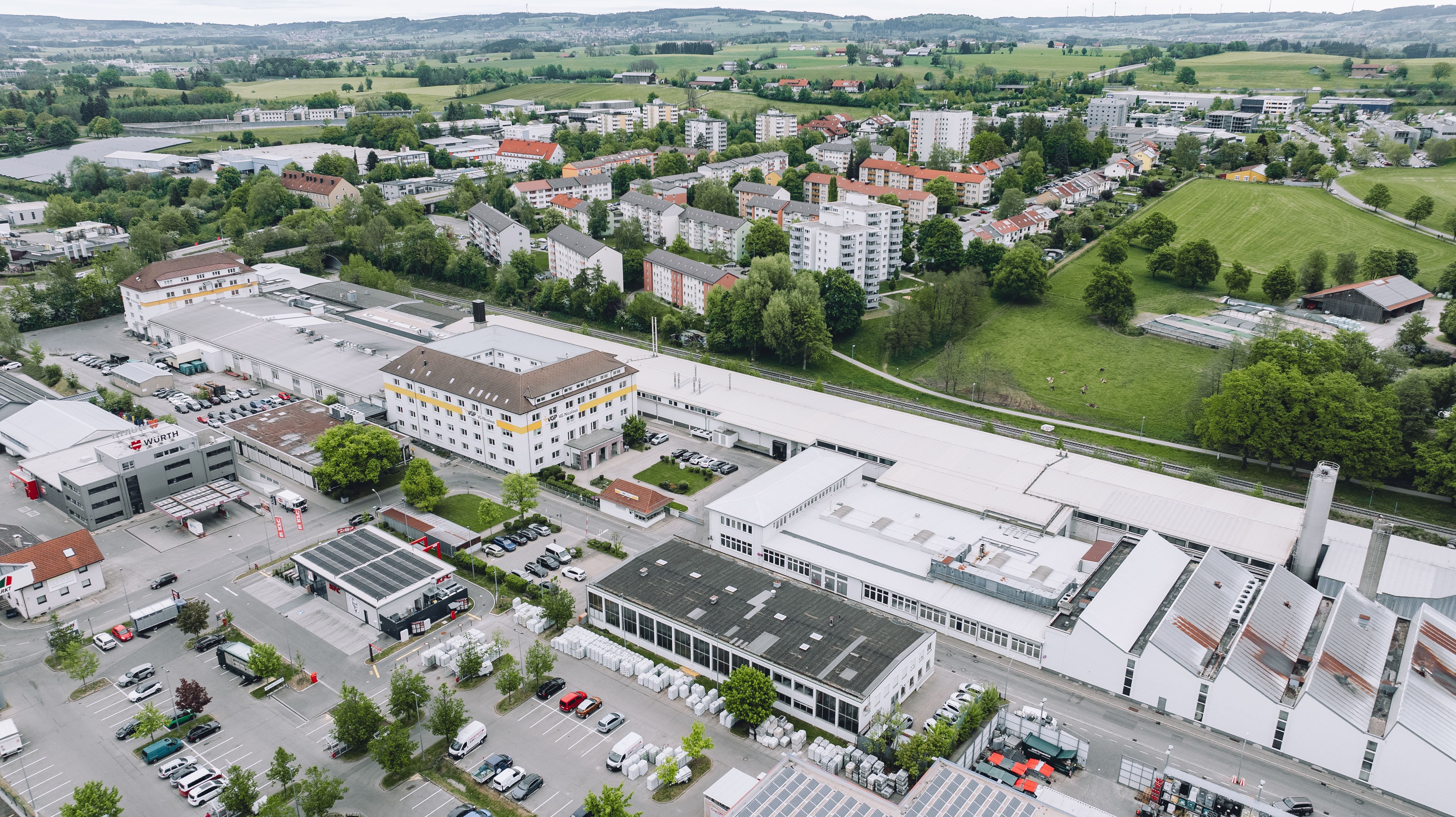 Unser Firmengelände in Kempten